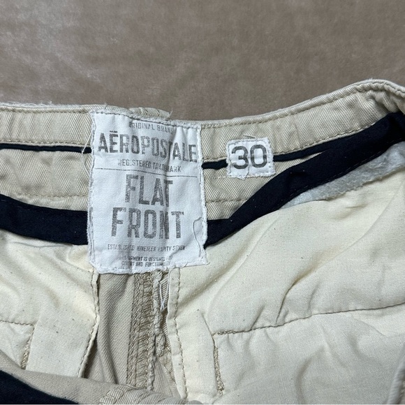 Aeropostale Flat Front Khaki Size 30 - Picture 4 of 8